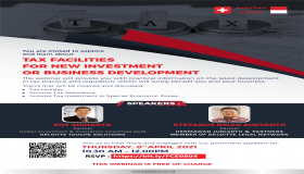 Tax Facilities for New Investment or Business Development